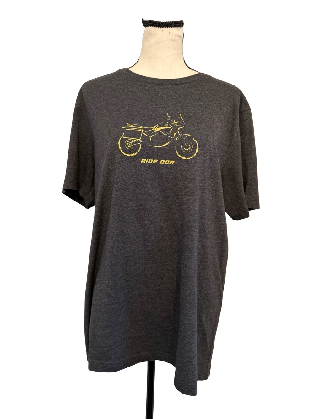 BDR 2023 Keep It 100 Film Festival Graphic T Shirt Large Motorcycle Ride BDR